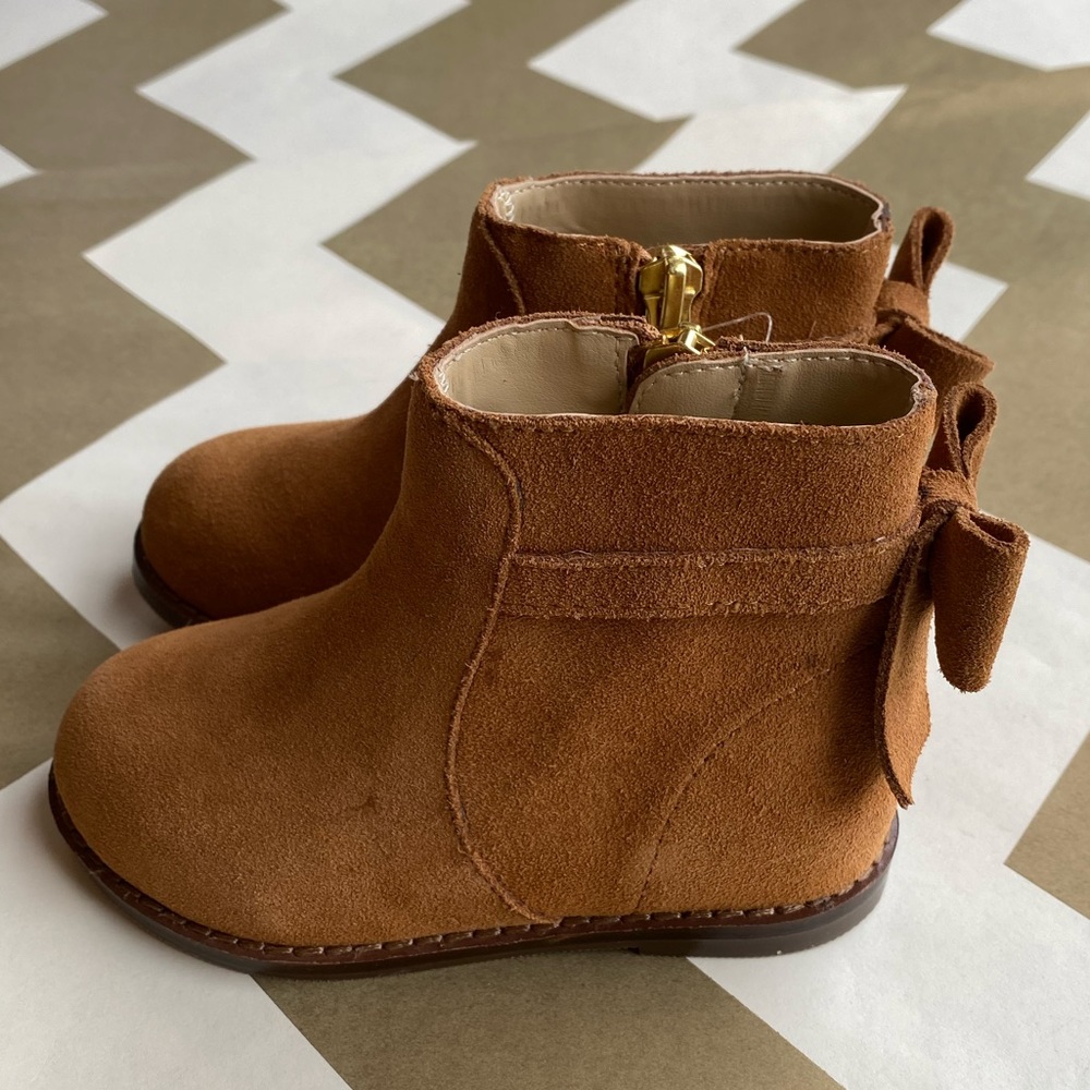 Janie and Jack bow boots